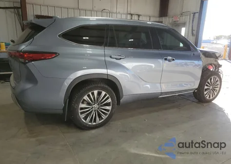 2020 Toyota Highlander Platinum from USA, damaged, VIN 5TDFZRBH2LS019853